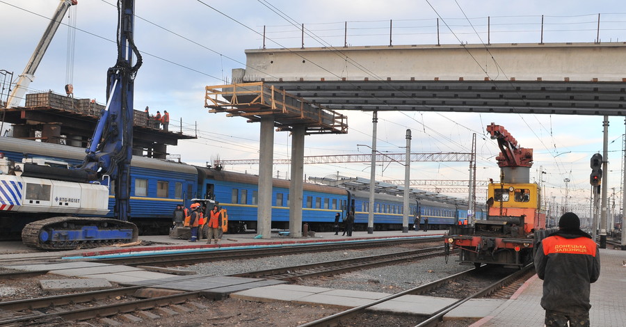 В Донецке строится два новых вокзала 