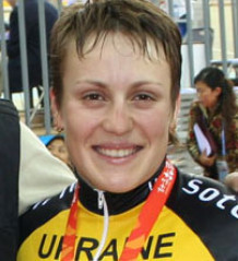 Луганская велосипедистка завоевала золото в спринте на Кубке мира 