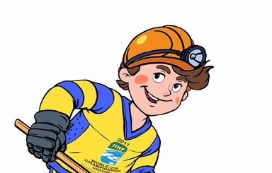 Мальчик-хоккеист в шахтерской каске станет талисманом Чемпионата мира по хоккею