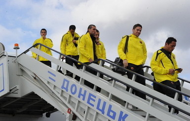 Игроки «Барсы» уже прилетели в Донецк