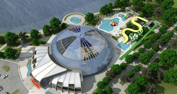 Донецкий аквапарк готовится к весне 2012