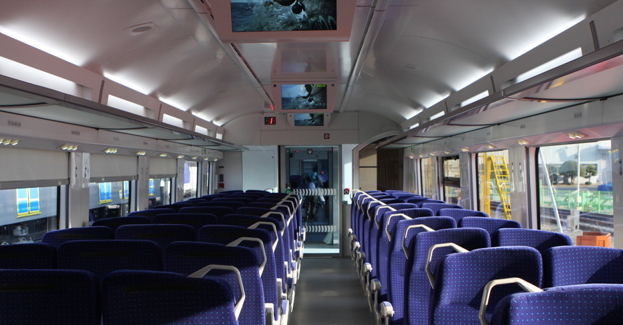 В рейсы на Киев пойдут вагоны с телевизорами и кондиционерами