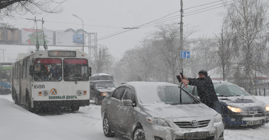 Донбасс завалит снегом