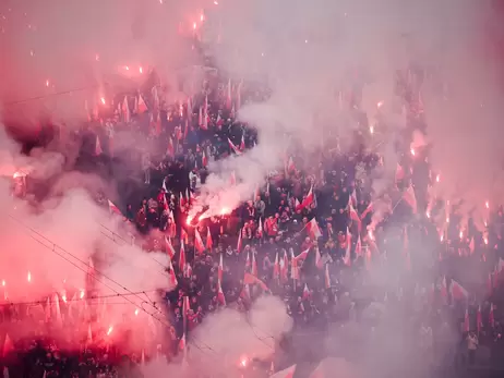 У Варшаві на марші націоналістів у День незалежності Польщі нарахували 90 тисяч людей