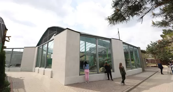 В Подольском зоопарке для хищников-переселенцев построили бомбоубежище